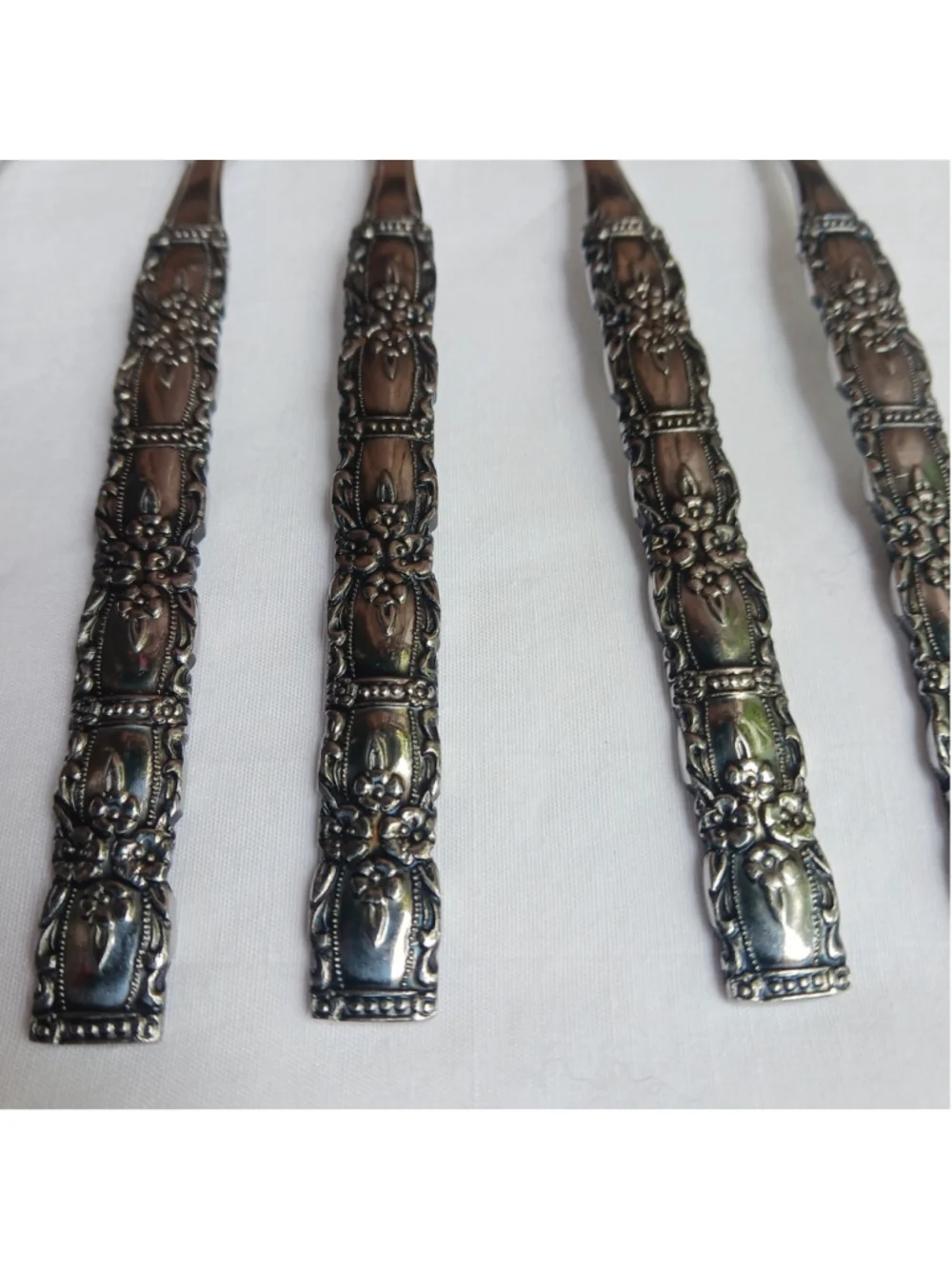 HTF Oneida Northland HOUSTON 6 Salad Forks Stainless Japan Glossy Flatware